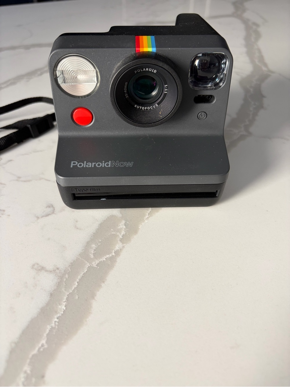 Polaroid Now Instant Camera in Black